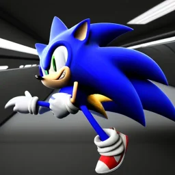 sonic metroyla yarışıyor