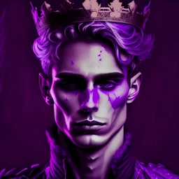The narcissistic personality is colored purple king