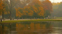 fall park by Andrea del sarto