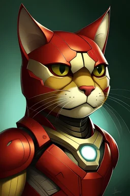 Ironman als katze