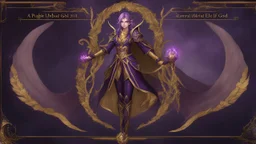 A purple Umbral Gold Elf