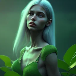 plant girl, fantasy art, octane render, redshift render,ambient lighting, dramatic lighting