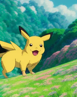 Pikachu, highly detailed, hyper-detailed, beautifully color-coded, insane details, intricate details, beautifully color graded, Cinematic, Color Grading, Editorial Photography, Depth of Field, DOF, Tilt Blur, White Balance, 32k, Super-Resolution, Megapixel, ProPhoto RGB, VR, Half rear Lighting, Backlight, non photorealistic rendering