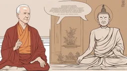 joe biden is a Buddhist monk