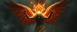 scary angel creature like in the bible