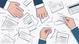 The image accompanying the article symbolically depicts the process of debt management and improving one's personal financial situation. The image portrays an ordinary individual holding the burden of debt and financial challenges in their hands. Meanwhile, another person, representing a financial consultant or advisor, is shown providing advice and guidance to the first person on how to effectively manage their debt and develop strategies to improve their financial situation.