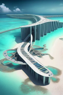 Futuristic infrastructure for maldives