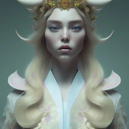 androgynous smug elf in a floral kimono with medium length blonde hair and a crown , epic 3d portrait, intricate details, realistic, octane, unreal engine, portrait, natural lighting, Photorealism, High detail Hyper realistic Owl in forest, macro lens blur, photorealistic,studio lighting, sharp focus,masterpiece,night, unreal engine 5, octane render