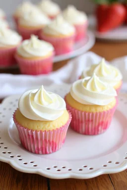 i want to generate a Fluffy Vanilla Cupcakes