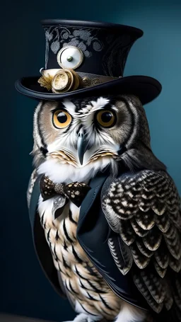 costume elegant owl