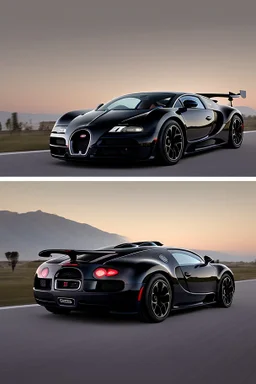 2023 Bugatti Veyron As Muscle Car, 4k, photorealistic