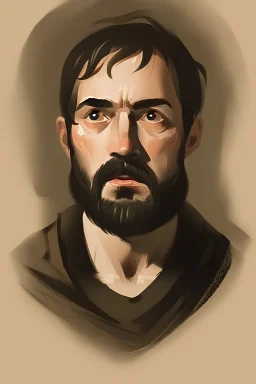 portrait of the Porter from Macbeth