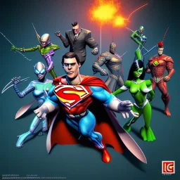 DC characters in the Office