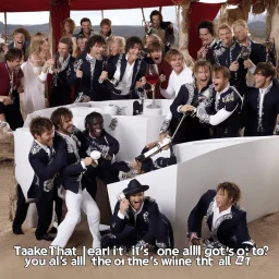 Take that pearl, yeah It's all yours All you've gotta do is Spill that wine, spill that wine Make me feel Ow, come on Spill the wine, x7 take that pearl Ooh, it's all yours