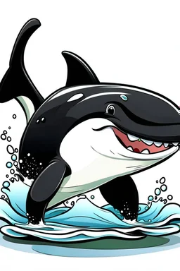 orca cartoon