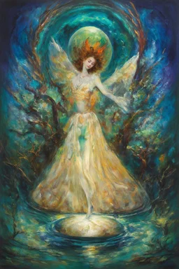 a world within, in the style of Leonora Carrington