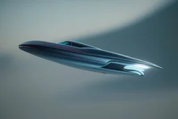 cool design of a small spaceship cruising through the gAlaxy