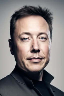 Portrait of Elon musk