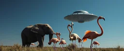 this stupid ufo aint real, it was created with some hoaxster with some serious self esteem problems, but its sucking in elephants and flamingos by their ears