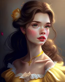 aesthetic princess belle