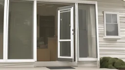 screen door is too big for frame