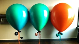 3 balloons remembered my 3 workable ears