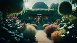 The garden of the moment Cinematic film still, shot on v-raptor XL, film grain, vignette, color graded, post-processed, cinematic lighting, 35mm film, live-action, best quality, atmospheric, a masterpiece, epic, stunning, dramatic