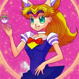 gato negro luna de la serie sailor moon