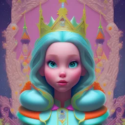 portrait disney toddler, epic white king A pink witch, an orange witch, a yellow, a green witch, an aqua witch, a navy witch, a purple witch pixar style wildflowers background, intricate, masterpiece, expert, insanely detailed, 4k resolution, retroanime style, cute big circular reflective eyes, cinematic smooth, intricate detail , soft smooth lighting, soft pastel colors, painted Rena