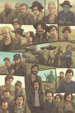 The Walking Dead x The Boys x Breaking Bad x Trollhunters x Outerbanks