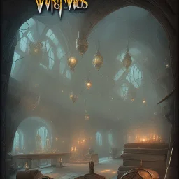 Magical scroll, text welcome to hogwarts