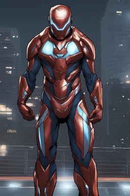 Ariek's superhero suit would have a sleek and futuristic design, with a holographic emblem representing their telekinetic powers.