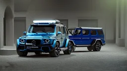 Bugatti Chiron As Mercedes G-Class Full Tuned , 4k, photorealistic, Cinematic