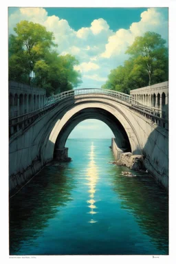 A bridge between the invisible and the concrete; Lowbrow Neo-surrealism