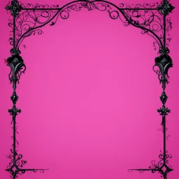 soft gothic pink background