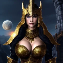 ultra detailed fullbody Portrait in oil on canvas of a beautiful busty woman with Skyrim Dragon priest mask and armor,extremely detailed digital painting, extremely detailed face,crystal clear Big eyes, mystical colors ,perfectly centered image, perfect composition,rim light, beautiful lighting, 8k, stunning scene,extremely sharp detail, finely tuned detail, ultra high definition raytracing, in the style of robert e howard and pablo oliveira and Ken Kelley and Ohrai Noriyoshi and Simon Bisley