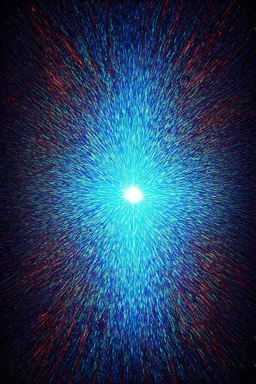cosmic frequency; surreal optical art