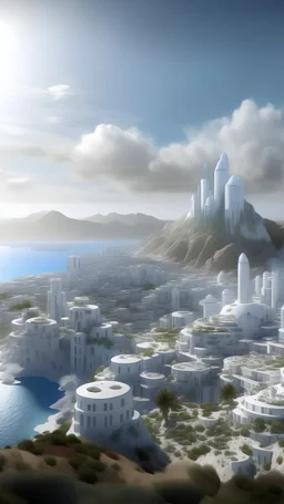 The city of Tetouan in the future