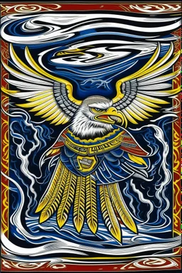 west coast eagles aboriginal art guernsey