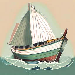 illustration of a boat