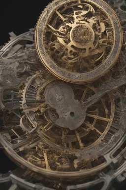 digital masterpiece depicting Bitcoin as the central piece in an intricate clockwork mechanism? The gears and cogs represent different cryptocurrencies, with Bitcoin at the heart, driving the entire system. The 8K resolution would capture the fine details of this unique portrayal, showcasing Bitcoin's integral role in the intricate machinery of the crypto world.