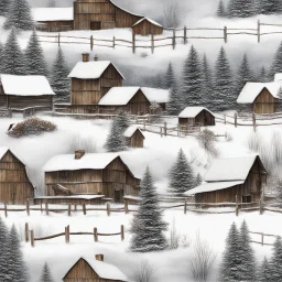 Rustic winter