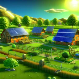 Realistic village green energy