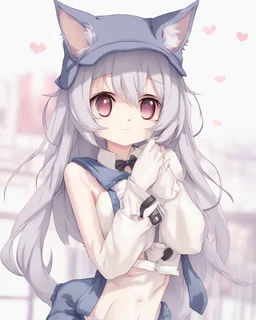 cute catgirl waifu erotic