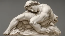 Marble sculpture by Andrea del sarto