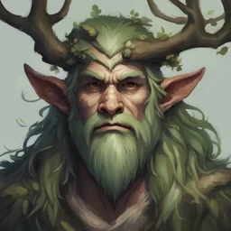 dnd, portrait of Leshy