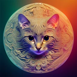 3d cute cats, beautiful rich, detailed yin and yang symbol, shiny, intricate, gorgeous, ultrafine detail, hyperrealism, trending , sharp focus, intricate details, highly detailed, glowing, glitter, complementary colours