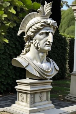 Statue pokemon fascist roman statue head