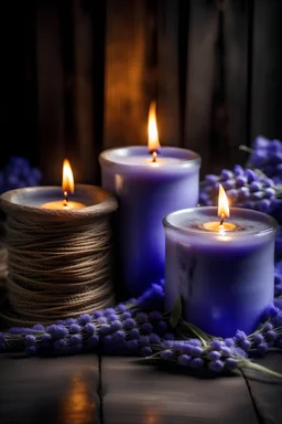 lavendar candles
