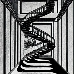 stairway to heaven by mc escher